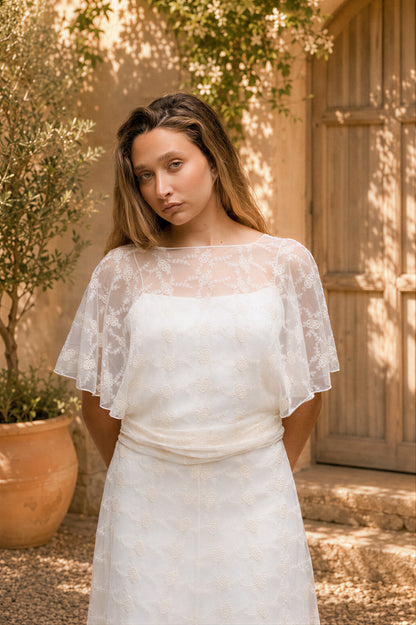 Flora Open Back