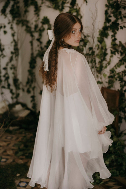 Sobrevestido Aglais & Vestido corto lencero Danaus - Otaduy