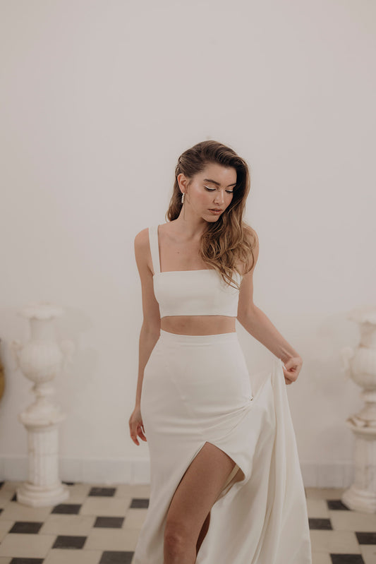 Crop Top Leto & Falda Salus - Otaduy